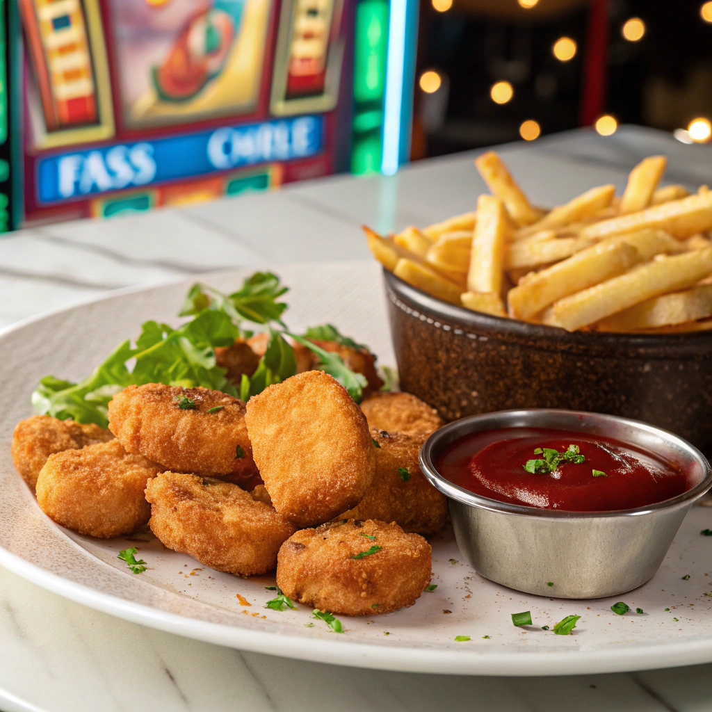 Chicken Nuggets with Chips