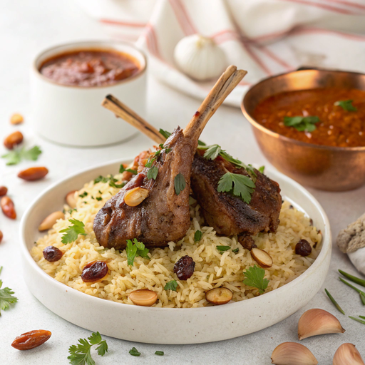 Arabian Lamb Mandi Family Pack (4 Piece Serving)