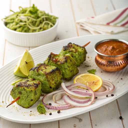 Chicken Haryali Tikka (7pc)