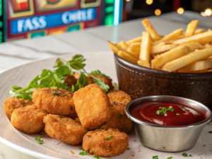 Chicken Nuggets with Chips