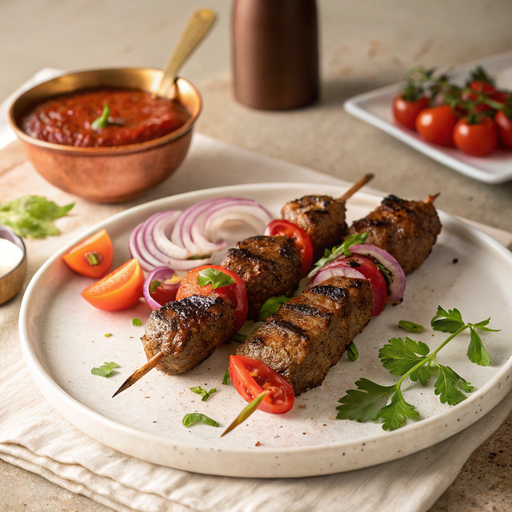 Lamb Sheekh Kebab (4pc)